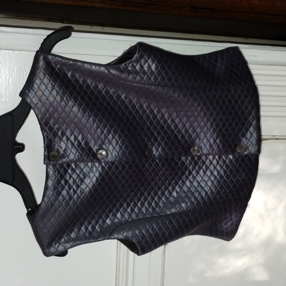 Chocolate Soup Matching Metallic Gray Top and  Skirt Set - Picture 3 of 7